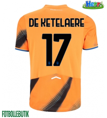 Atalanta Charles De Ketelaere #17 Tredje Tröja 2025-26 Kortärmad